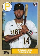 2022 Topps Archives Rodolfo Castro #226 Pittsburgh Pirates