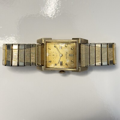 14K Gold Kingston 17 Jewel Swiss-made Mechanical 1960 display picture 2