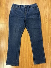 NWT Ezibuy High Rise Straight Leg Blue Jeans Size 18