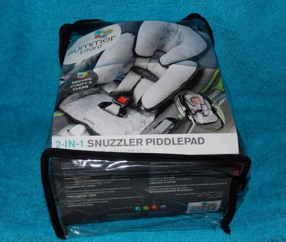 Inserto de apoyo infantil Snuzzler Summer 2 en 1 Piddlepad protección contra fugas y derrames Foto 3 de 4