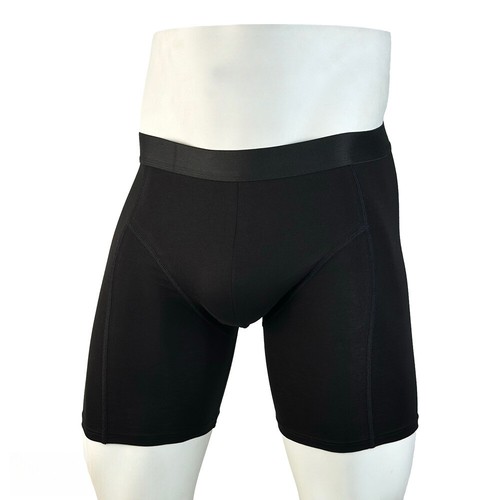 Calzoncillos boxer de algodón para hombre calce cómodo deportes pierna más larga calzoncillos boxer ropa interior - Imagen 11 de 27