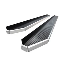 HD Ridez Flat Style Step 6" Polished Fit 09-18 Dodge Ram 1500 2500 3500 Crew Cab