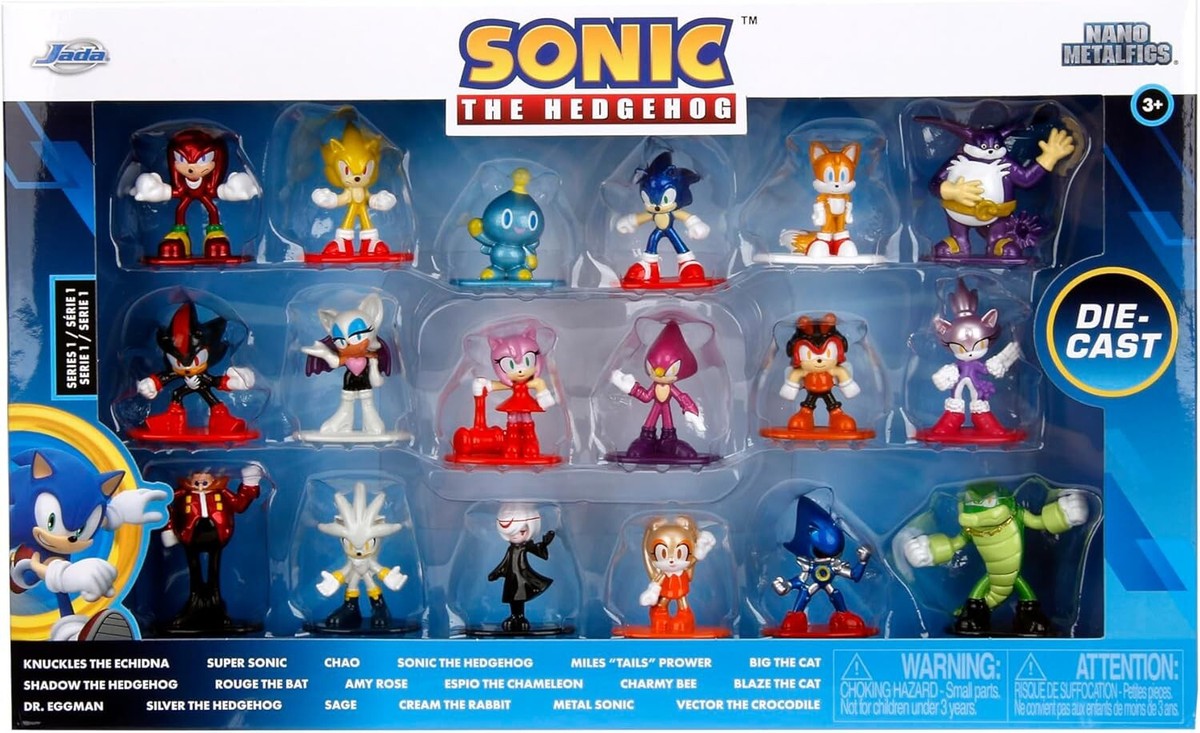Metalfigs Sonic The Hedgehog 2.5-Inch Diecast Figure 18-Pack | eBay