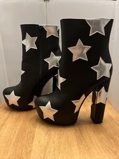 Rockstar Boots Sz 41 US 9.5 Women/8 Mens SHE&IN Man Made Material CLEAN