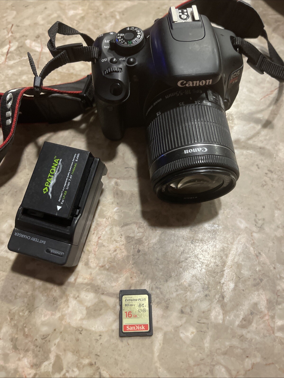 Canon EOS Rebel T3i  600D 18.0MP Camera Kit w/ EF-S 18-55mm Is Lens  16GB ✅ Read