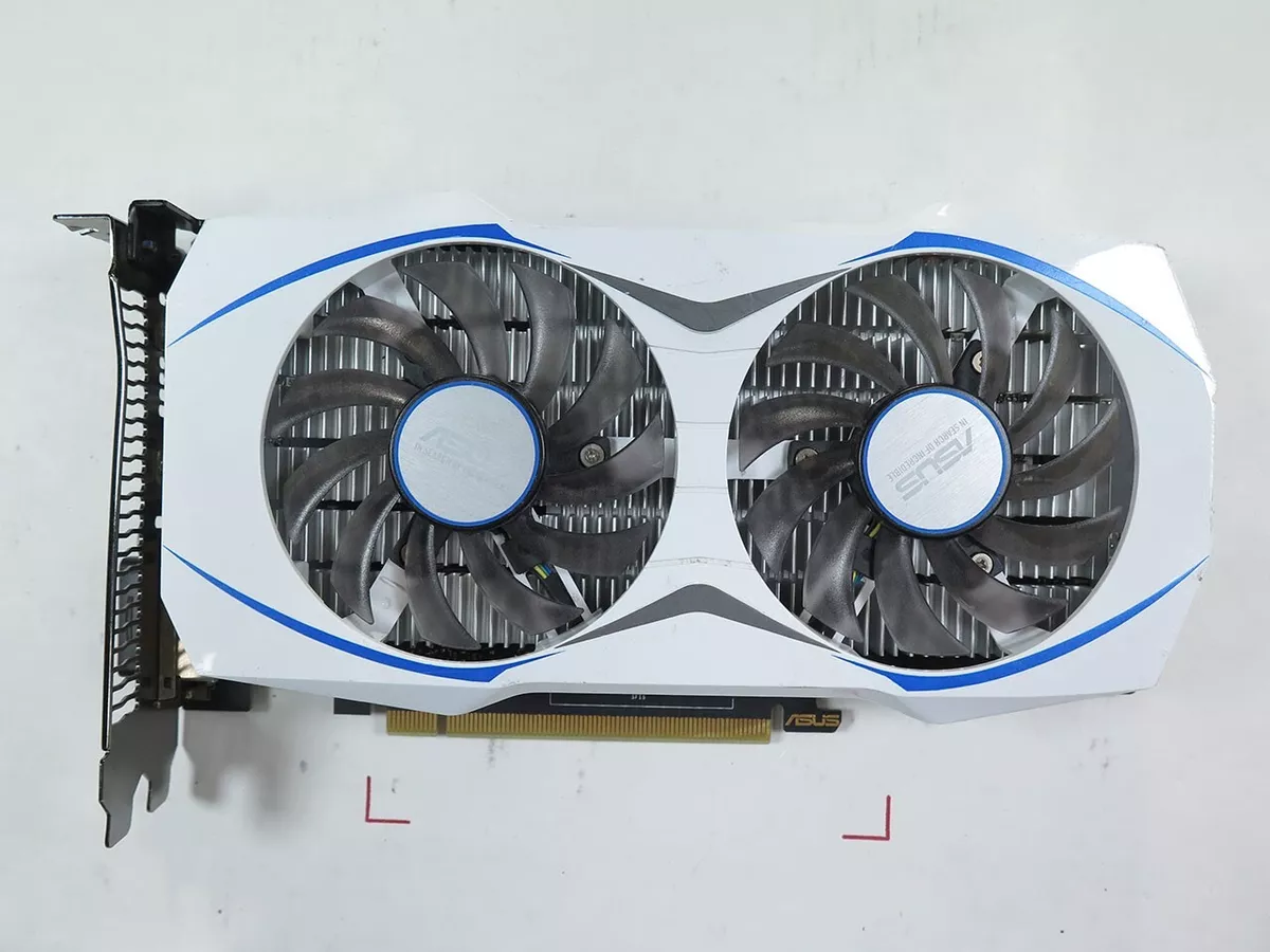 ASUS NVIDIA GeForce GTX 1050 Ti Dual-Fan 4GB GDDR5 Graphics Card