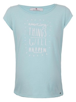 Blaues Bellybutton Umstands-T-Shirt für Damen