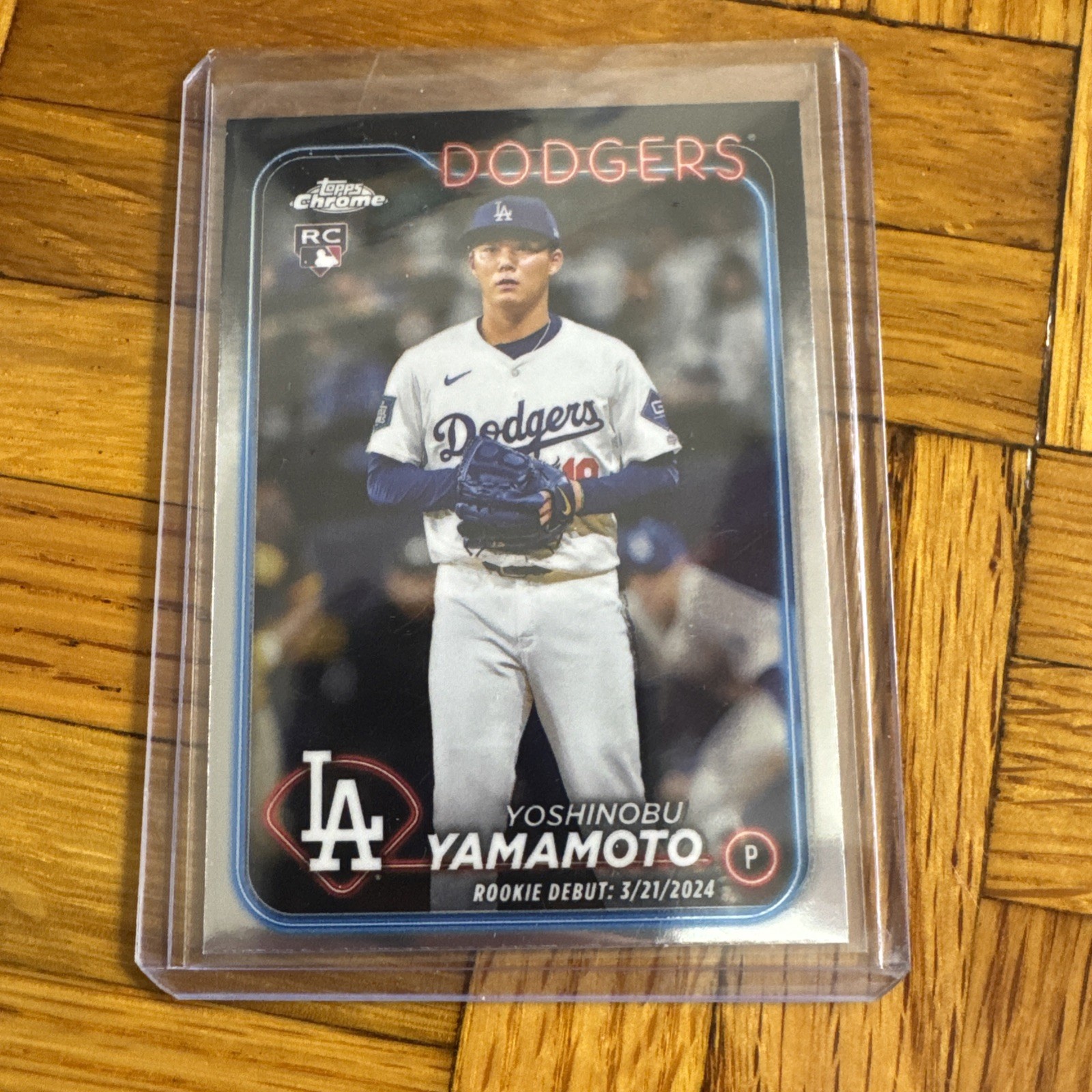 2024 Topps Update Series - Rookie Debut Yoshinobu Yamamoto #US149 (RC)
