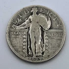 1927-D Standing Liberty Quarter 90% Silver Denver mint USA