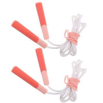 2 Pcs Children's Racing Jump Rope Jumpropes for Kids Jumping Girl High Speed
