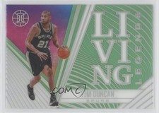 2020-21 Panini Illusions Living Legends Emerald Tim Duncan #2 HOF 4al