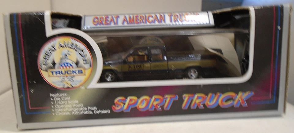 K-line 1/43 Chevy Silverado C1500 Extended Cab Fleet Side Great American Trucks - Image 3 of 4