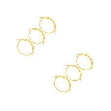 6Pcs Reusable Flexible LED Filament Wire Warm Yellow Silicone for Lamp Repair