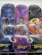 Revive x MetaZoo Skateboard Decks Bundle Of 3! Brand New Still In Wrap! MZ0782