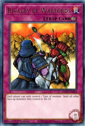 Rivalry of Warlords KICO-EN058 card