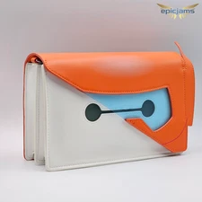 Loungefly Disney Big Hero 6 Baymax Suit Split Crossbody Bag New