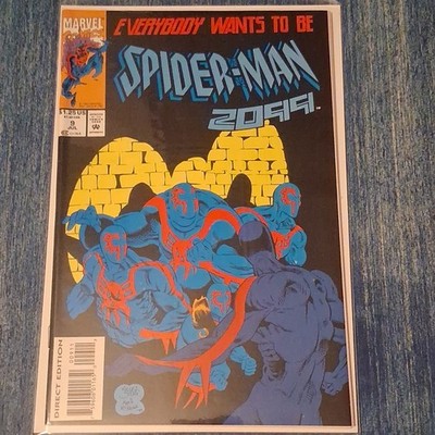 Marvel Comics Spider-Man 2099 #9 (1993) Direct Edition - Mark McKenna