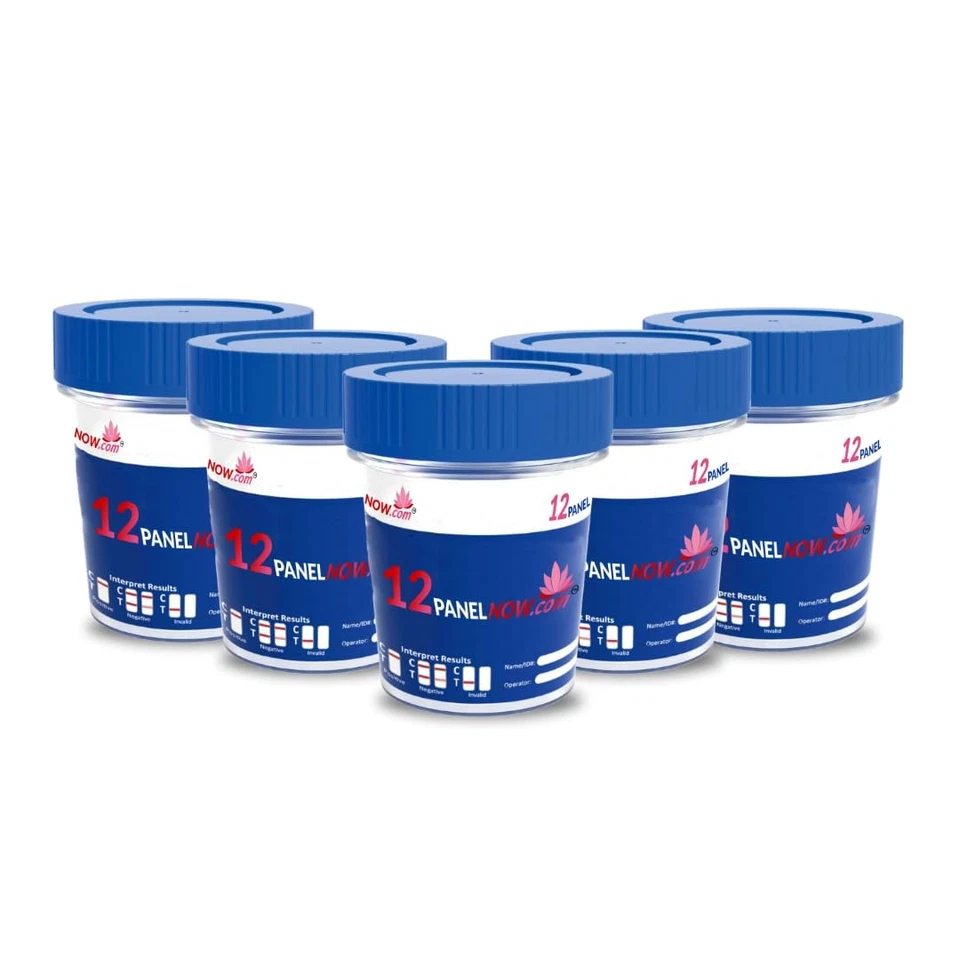 Prueba de drogas en orina de 6 paneles, con tira de temperatura, pruebas para AMP, BUP, BZO, COC, Foto 4 de 4