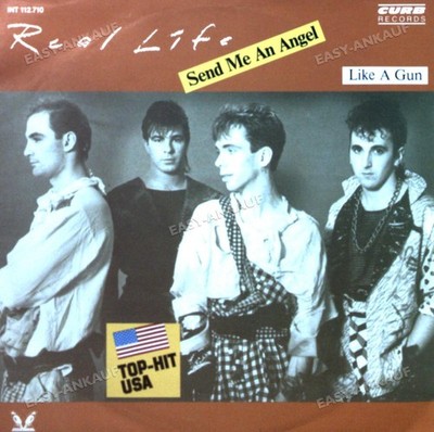 Real Life - Send Me An Angel 7in 1983 (VG+/VG+) ''