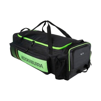 Kookaburra Cricket Bag Pro 3500 Wheelie Kit Aufbewahrung Training schwarz neongrün