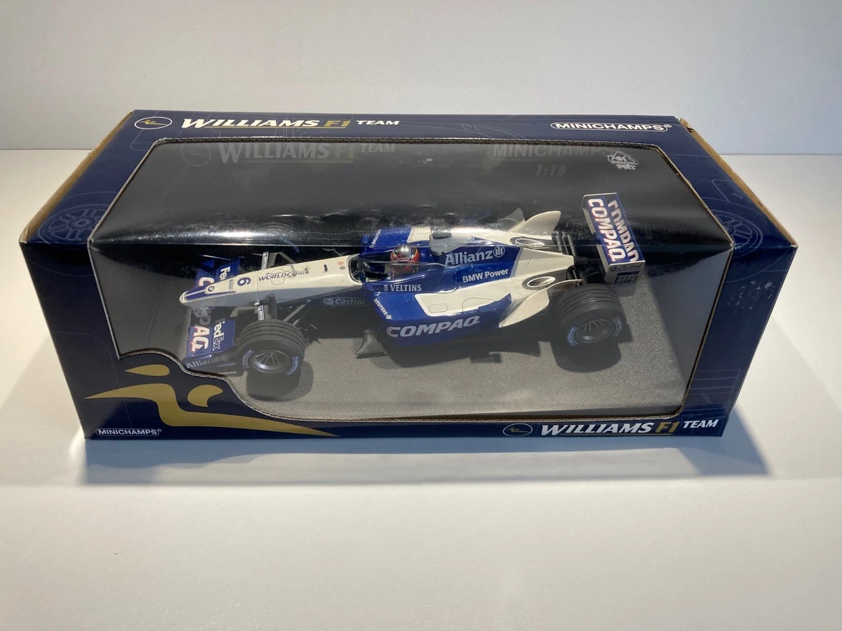 ウィリアムズ　SHOWCAR　２００３　モントーヤ　ミニチャンプス　１／１８ 1:18 Juan Pablo Montoya Williams Diecast Racing Cars for sale | eBay