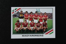 ♣ Panini World Cup WC Mexico 86 1986 ♣ 201 Magyarorszag - Hungary ♣