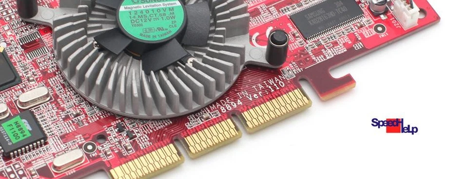 NVIDIA GEFORCE 4TI 4200 128MB AGP 8X GRAPHICS CARD MSI 8894 TVOUT TITANIUM GAMES - Image 2 of 4