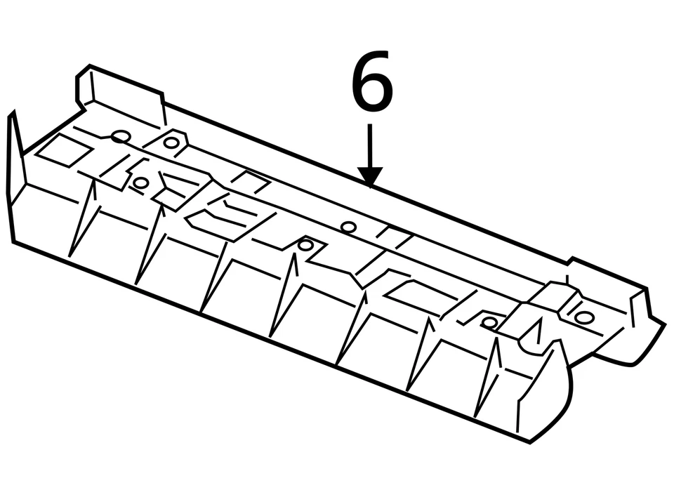 Chevrolet Saturn Uplander 2005-2008 relé deflector rueda aire LWR 15206750 NUEVO OEM Foto 4 de 4