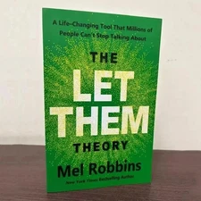 The Let Them Theory By Mel Robbins, Paperback..... A Life-changing Tool Book USA