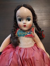 Antique Mexican Composition joined Doll