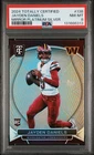 2024 TOTALLY CERTIFIED MIRROR PLATINUM SILVER JAYDEN DANIELS ROOKIE 4/299 PSA 8