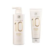 Mise-en-scene Salon 10 Protein Shampoo 500ml + Treatment 250ml for Damaged Hair