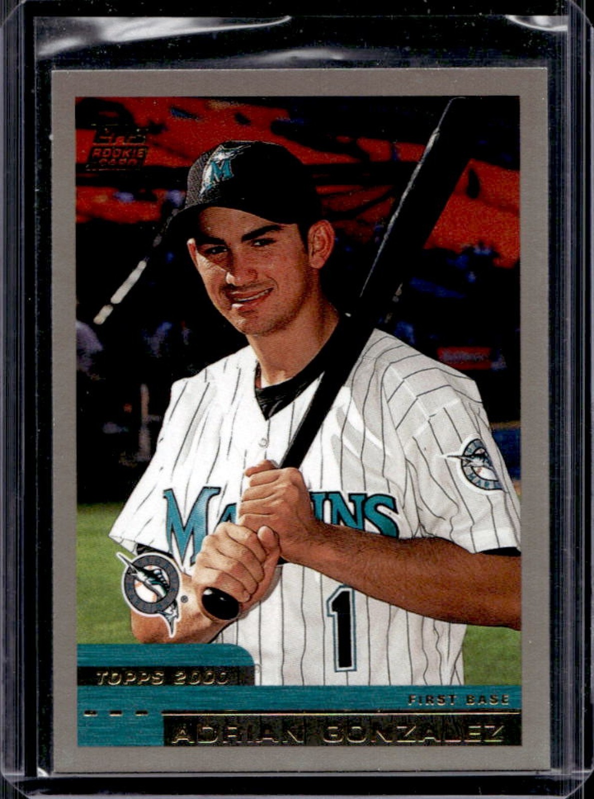 2000 Topps Traded & Rookies Adrian Gonzalez Rookie RC #T81