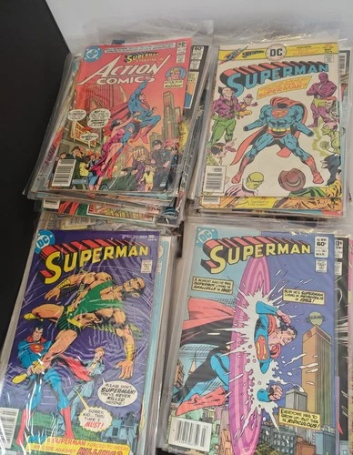 superman vintage comics lot 86