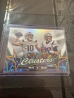 Topps 2024 Cosmic Chrome Star Clusters Tom Brady, Drake Maye SCL-14 Rookie Card