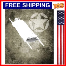 1/35 Scale Die-Cast Resin Figure Model Kit WWII US Wounded Soldier Unassemble...