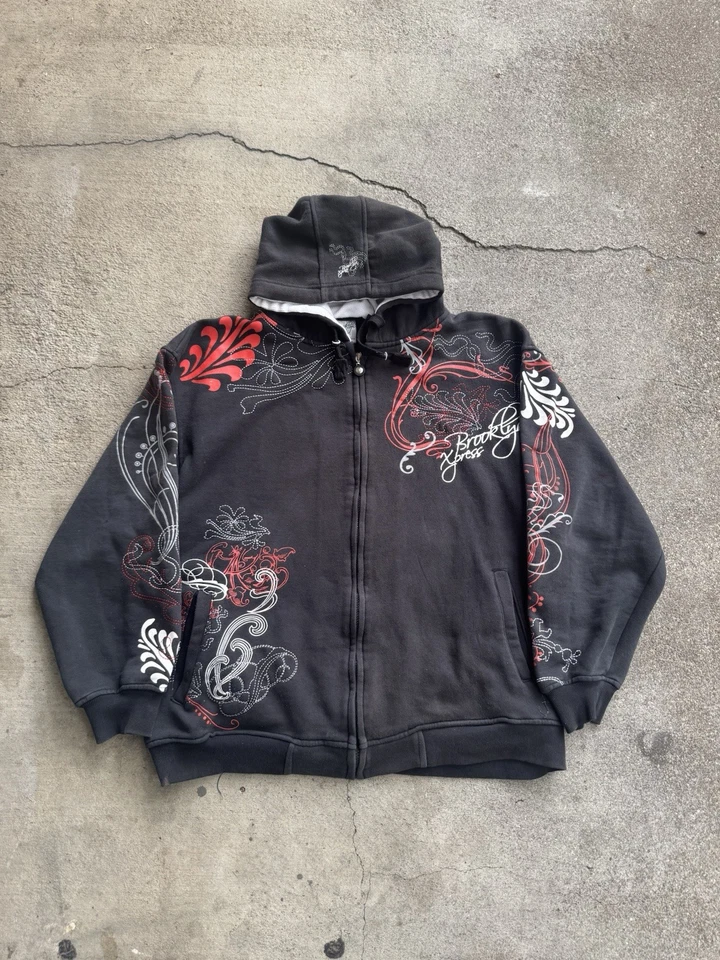 Редкая толстовка с капюшоном Brooklyn Express с термальной подкладкой Jesse Pinkman Cancer Man - Изображение 2 из 4