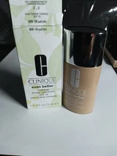 Clinique Even Better Makeup Broad Spectrum SPF 15, WN 16 BUFF, 1 fl oz NIB