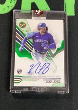 2024 Topps Pristine Nick Loftin Rookie RC Pristine Auto Green Refractor /150