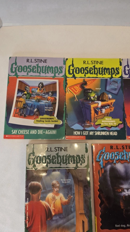 Vintage 90s Mixed Lot of 7 Scholastic Printing Goosebumps Books R.L. Stine - Image 2 of 4