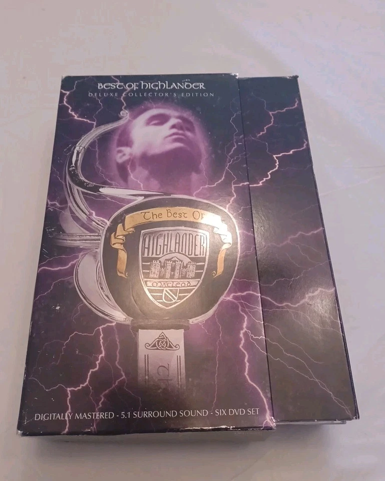 THE BEST OF HIGHLANDER Deluxe Collector's Edition 2004 DVD 7 Disk Set  - Image 2 of 4