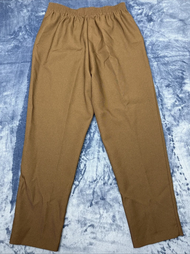 Donn Kenny Classics Dress Pants Size 20 Elastic waist Brown - Image 4 of 4