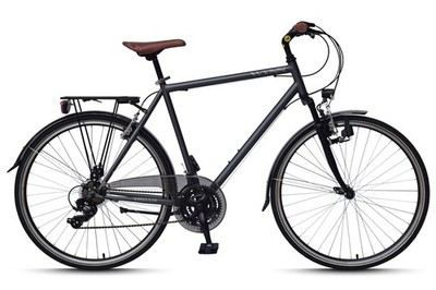 WYNN Trekkingrad 28 Zoll TRK1.0 schwarz Herren 21 Gänge V-Brake