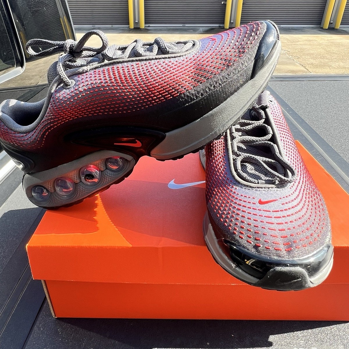 Nike Air Max DN Black University Red Iron Grey HM0708-002 sz 10.5 Men\'s Shoe NIKE Air Max DN HM0708 002 - Shiekh main image 2
