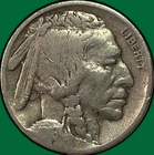 1916-S Buffalo Nickel Fine F Coin, Scratched #38943
