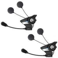 Sena 20S Evo Doppelset 2021 Modell Sprechanlage Motorrad Headset Schwarz