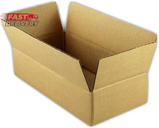 Ecoswift 25 9X6X3 Corrugated Cardboard Packing Boxes Mailing Moving Shipping Box