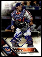 Rene Rivera 2016 Topps Update #US107 New York Mets Auto Autographed Signed Card