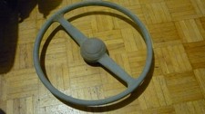 ancien volant automobile citroen traction gris 45 cm de diametre