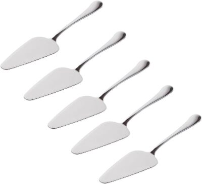 Pack of 5 Stainless Steel Pie Pizza Cake Pastry Server 8.9Inch Pie Pizza Cake De